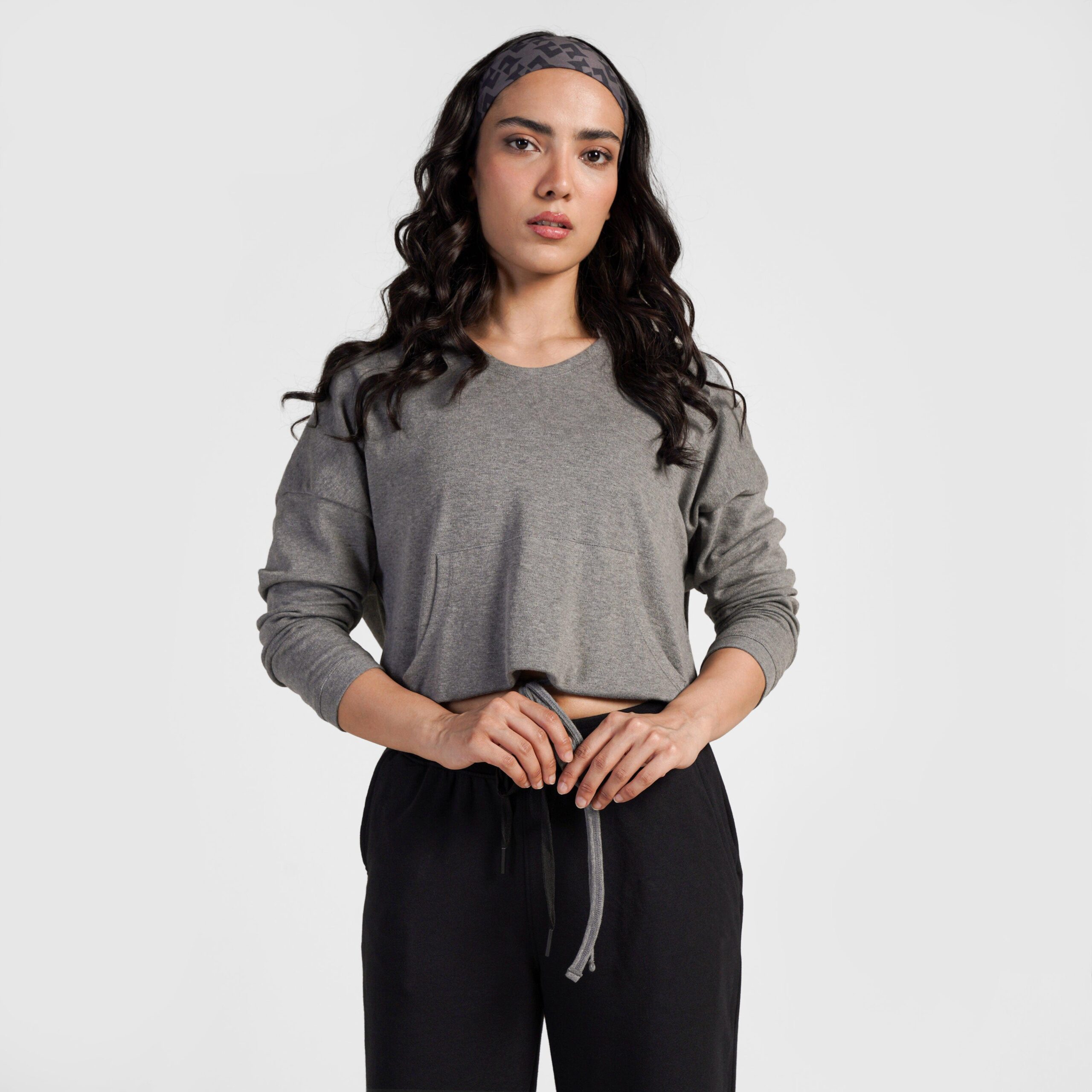 DSC02455 Crop Hoodies Article # AW-HO-62 - Image 1